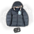Bur Jacket Black - Cream Pattern